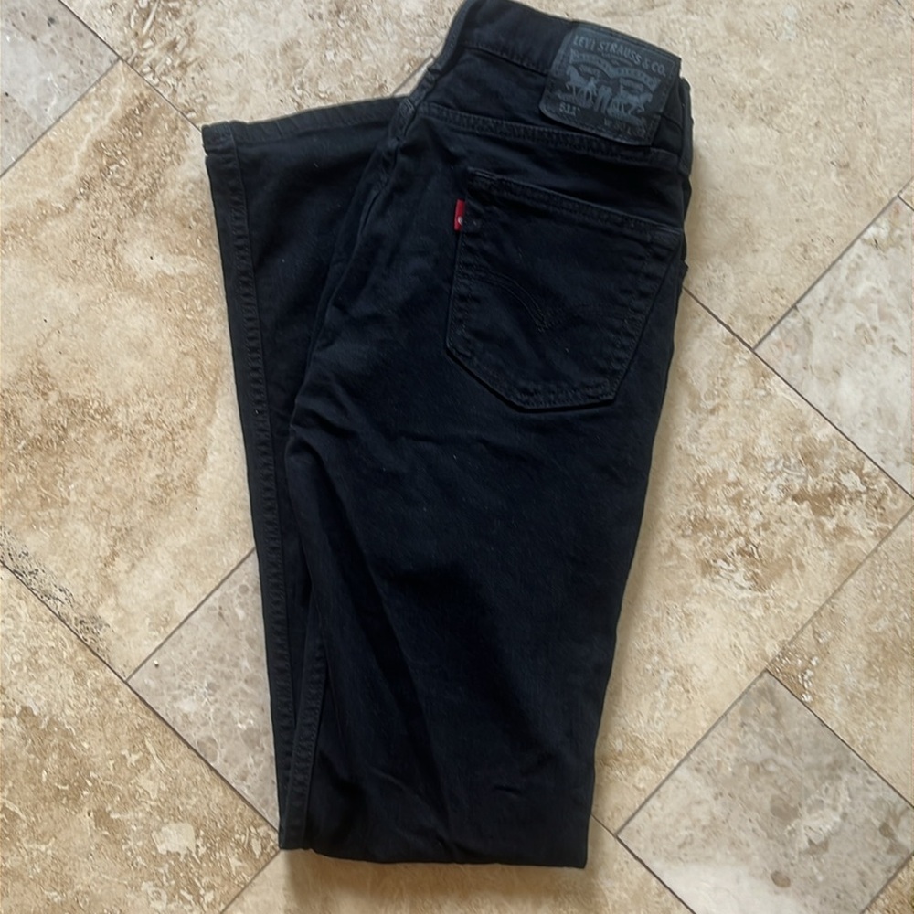 Levi Strauss Black 511 Original Riveted Jeans